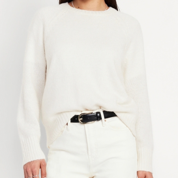 Old Navy Sweater S Petite Cream - Picture 1 of 6